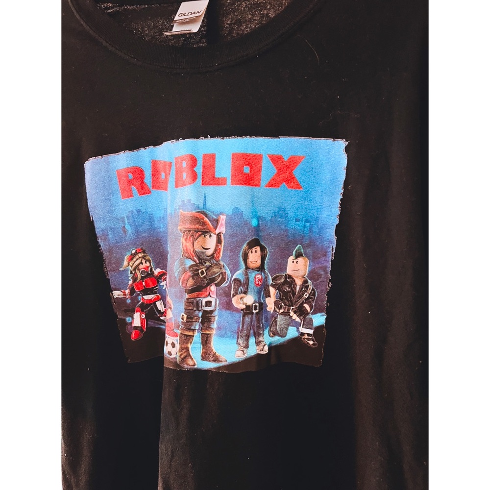Roblox Boys Tee Sz L